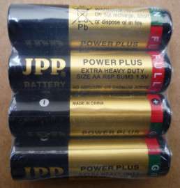 碳性电池 JPP 品牌 AA R6P五号电池