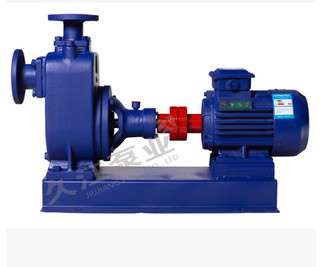 自吸式清水离心泵 ZX100-100-20 4寸口径 河道排水 工程配套
