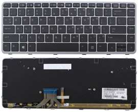 HP elitebook folio 1000 1040G1银灰框 黑色背光笔记本键盘