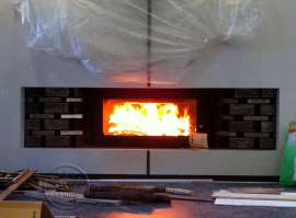 圣罗曼品牌别墅壁炉 别墅取暖壁炉 大观火面壁炉