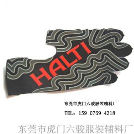 东莞丝印厂 手套裁片丝印logo 运动手套立体硅胶丝印