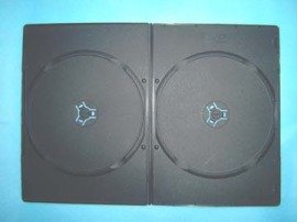 5MM长双面黑色dvd盒子(YP-D808H)